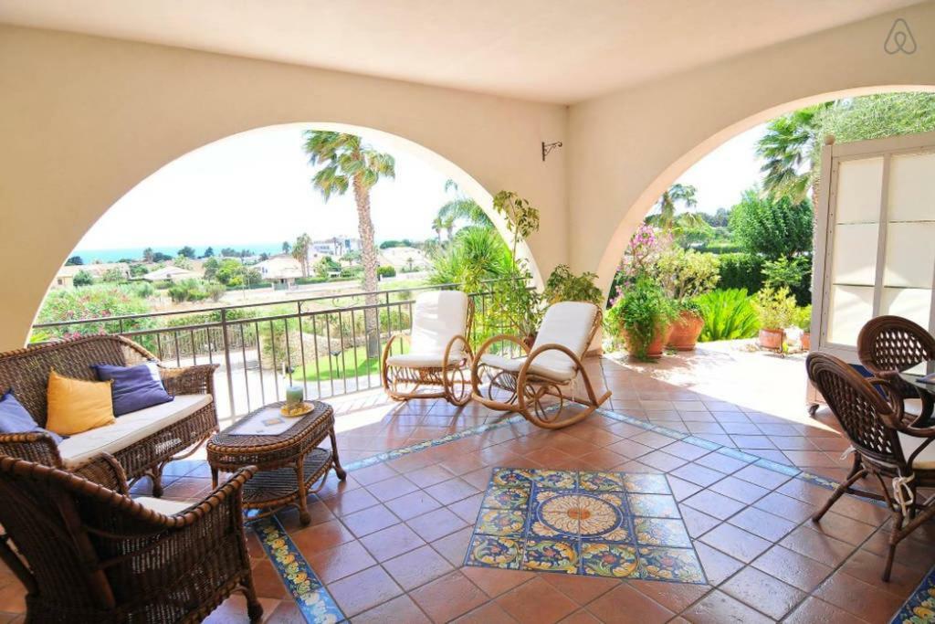 "Villa Rosa" Marina di Ragusa Exterior foto